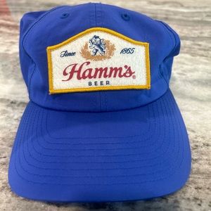 Hamm’s Beer SnapBack hat - blue - vintage